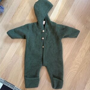 Engel wool fleece bunting 0-3m